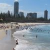 Australia, Gold Coast, Burleigh beach