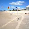 Australia, Gold Coast, Palm Beach, wet sand