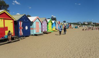 Australia, Melbourne, Brighton beach