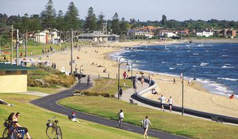 Australia, Melbourne, Elwood beach