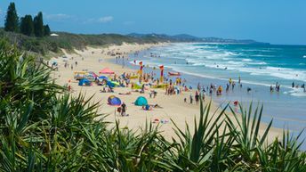 Australia, Sunshine Coast, Coolum beach