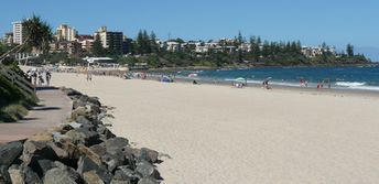 Australia, Sunshine Coast, Kings Beach beach