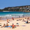 Australia, Sydney, Manly beach, view to water