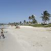 Cuba, Guanabo beach, wet sand