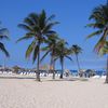 Cuba, Tarara beach, palms