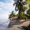 Guatemala, Rio Dulce (Livingston), Playa Quehueche beach