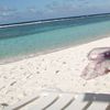 Mariana Islands, Rota, Teteto beach, sunbeds