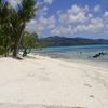 Mariana Islands, Saipan, Micro Beach, white sand