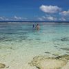 Mariana Islands, Saipan, Wing Beach, clear water