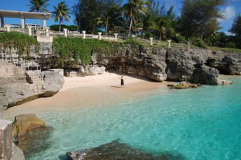 Mariana Islands, Tinian, Taga beach, bay