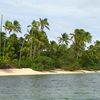 Тонга, Хаапай, Остров Уиха, пляж, вид с моря