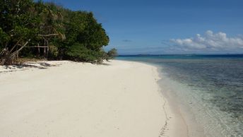 Tonga, Vava'u, Euakafa island, beach