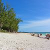 США, Флорида Кис, Ки Уэст, пляж Закари Тейлора, коралловая крошка