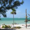 USA, Florida Keys, Key West, Zachary Taylor beach, sailing boat