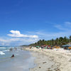 Venezuela, Margarita island, Playa El Agua, sand