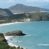 Venezuela, Margarita island, Playa Puerto Cruz, aerial