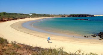 Australia, Broome region, Middle Lagoon beach