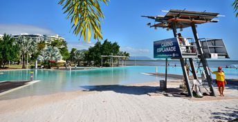 Australia, Cairns, Cairns Lagoon beach