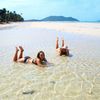 Australia, Cape York beach, low tide