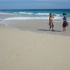 Австралия, Перт, Пляж Сити-бич, мокрый песок