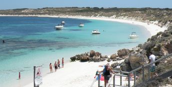 Australia, Perth, Rottnest, Salmon Bay beach