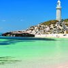 Australia, Rottnest, Pinky Beach, lighthouse
