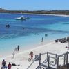 Australia, Rottnest, Salmon Bay beach, stairway