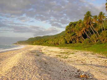 Dominican Republic, Paraiso beach, pebble