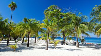 Honduras, Roatan, West Bay, Tabyana Beach
