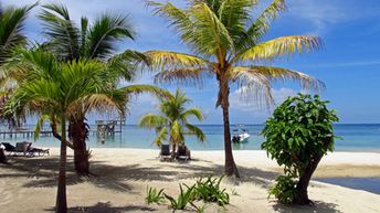 Honduras, Roatan, West End beach