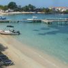 Honduras, Roatan, West End beach, view from above