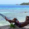 Honduras, Utila, Little Cay island, hammock