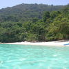 Malaysia, Perhentian Islands, Blue Lagoon beach, kayak