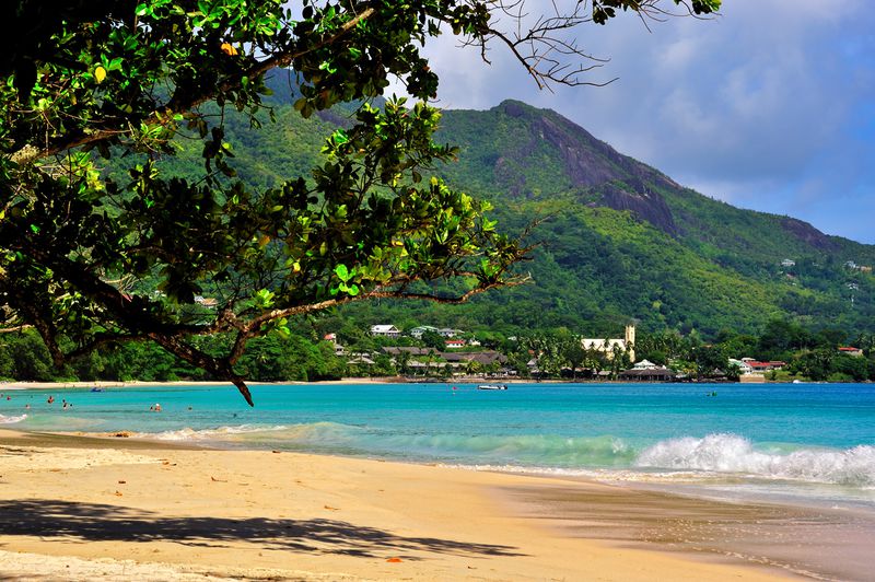 Beau Vallon beach