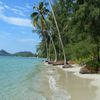 Thailand, Ko Chang, Klong Prao beach, palms