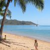 Townsville, Magnetic, Horseshoe Bay beach, palms