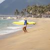 China, Hainan, Riyue Bay beach, water edge