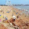 China, Qingdao, Beach No 1 (Huiquan Bay)