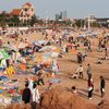 China, Qingdao, Beach No 1 (left)