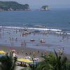 Ecuador, Atacames beach, view from top