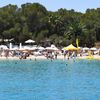 Ibiza, Cala Bassa beach, view from water