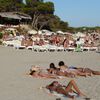 Ibiza, Ses Salines beach, crowd