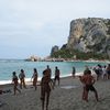 Italy, Sardinia island, Cala Luna beach, in the shadow