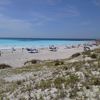 Italy, Tuscany, Rosignano beach, looking north