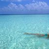 Maldives, Gulhi beach, shallow water