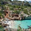 Mallorca, Calo Des Moro beach, view from right