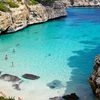 Mallorca, Calo Des Moro beach, view from top