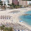 Mallorca, Magaluf beach, pier