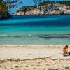 Menorca, Cala Galdana beach, sand