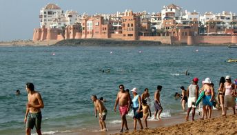 Morocco, Bouznika beach